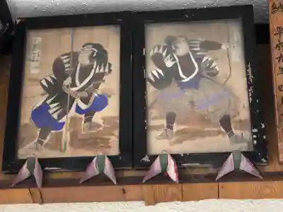 津田八幡神社の芸術