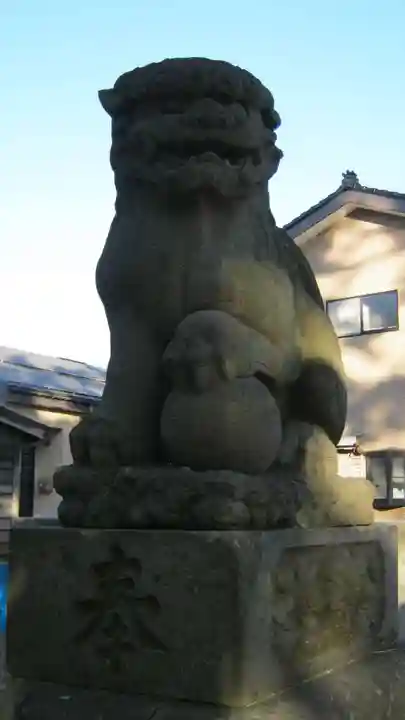 豊洲神社の狛犬