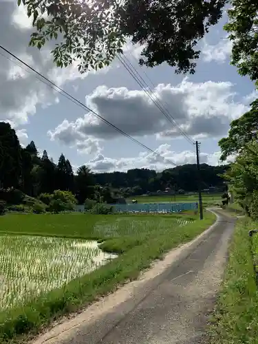 十二所大明神の景色