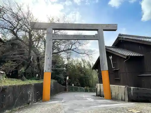 東の追分（伊勢神宮一の鳥居）の鳥居