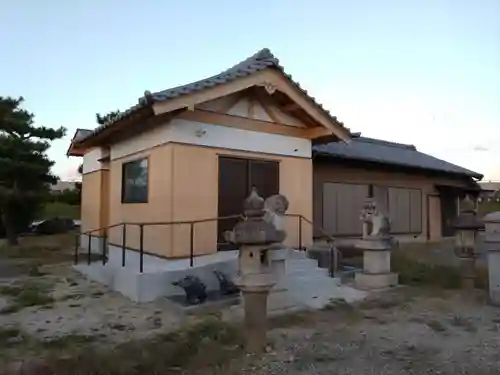 神明社の本殿・本堂