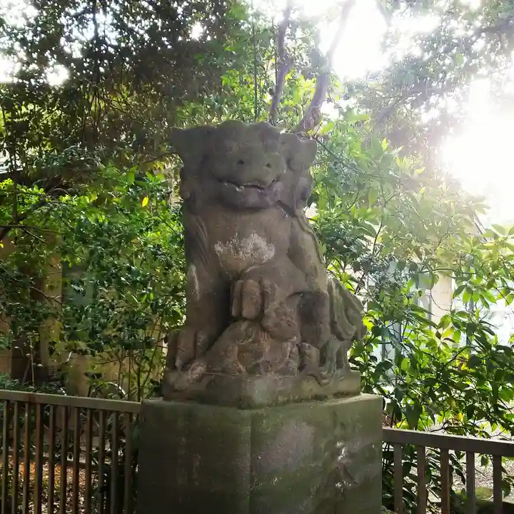 小金井神社の狛犬