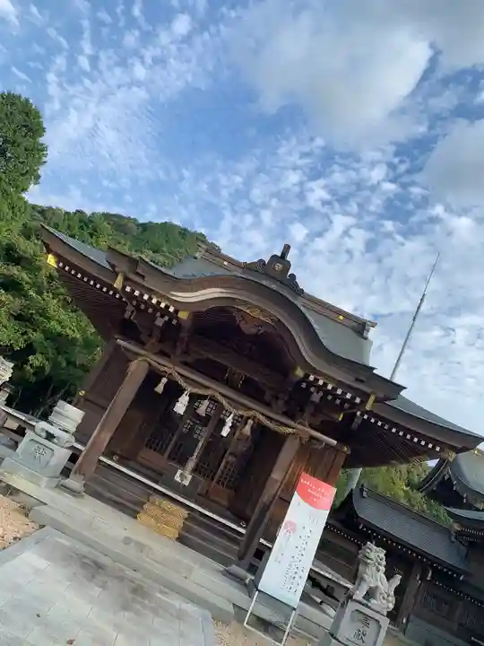 恒冨八幡宮の本殿・本堂