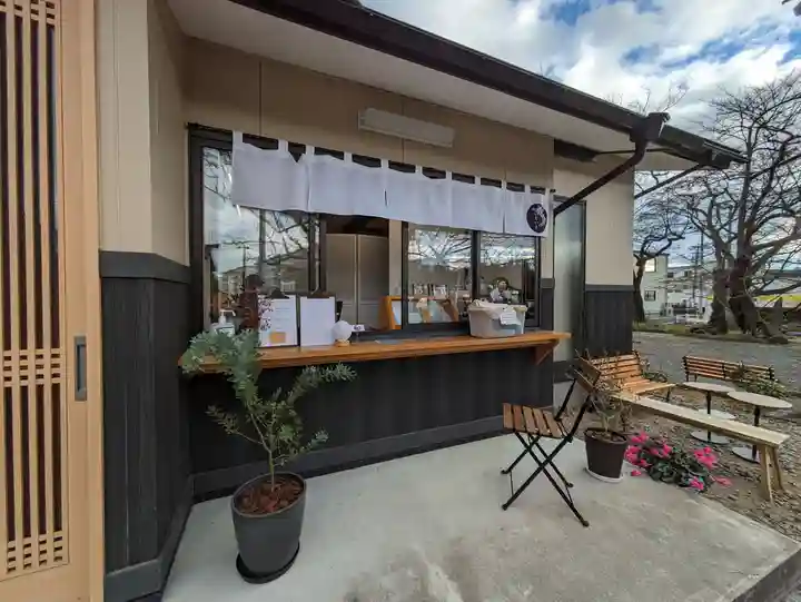 諏訪神社の食事