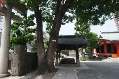 麻布氷川神社の手水舎