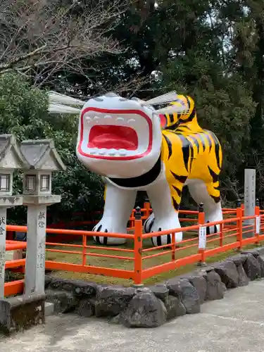 朝護孫子寺の狛犬