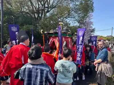田縣神社のお祭り
