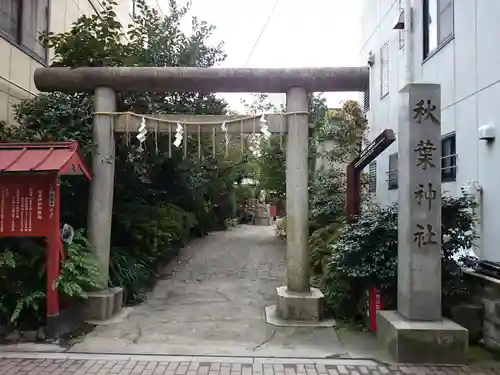 秋葉神社の鳥居