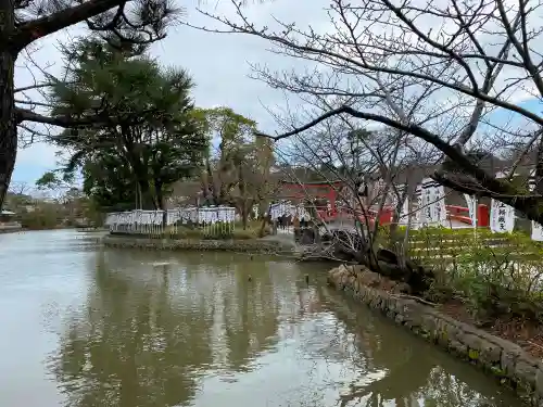 鶴岡八幡宮の庭園