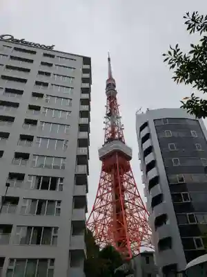 飯倉熊野神社の周辺