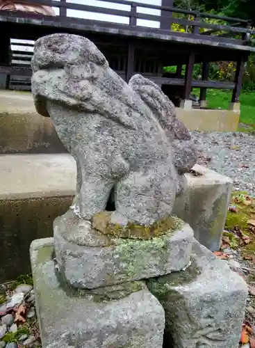 浦河神社の狛犬