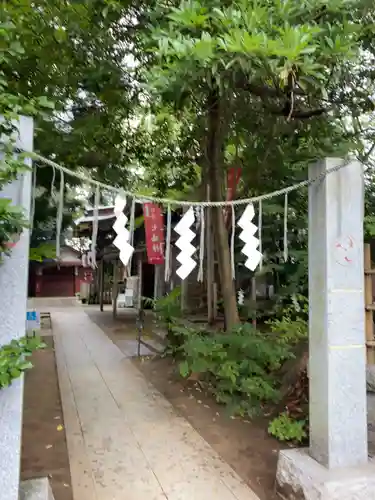 麻賀多神社の鳥居