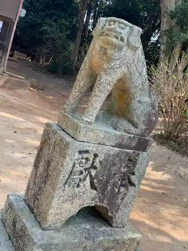 富任八幡宮の狛犬