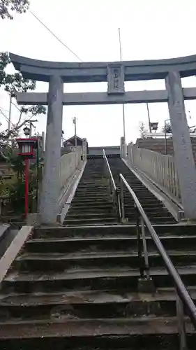 藤ノ木白山神社の鳥居