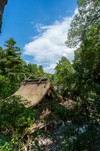宇倍神社の本殿・本堂