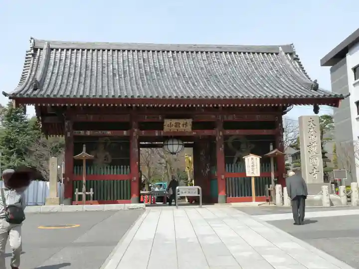 護国寺の山門・神門