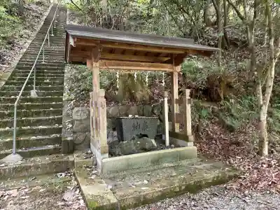男坂神社の手水舎