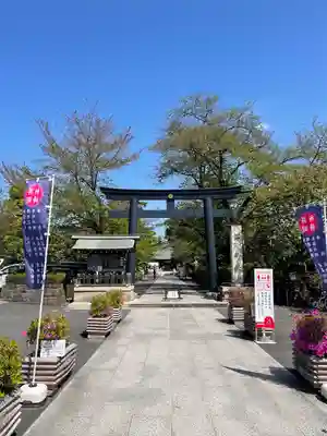 松陰神社の鳥居