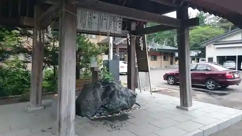 旭川神社の手水