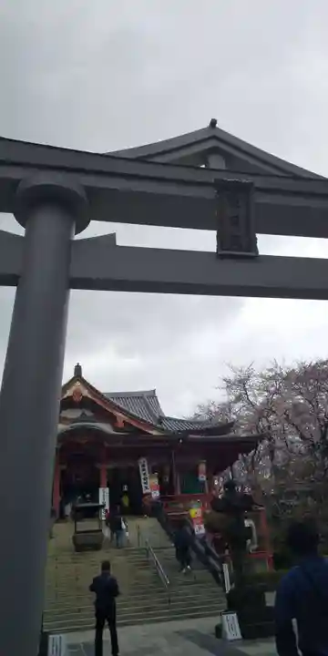 瀧泉寺(目黒不動尊)の鳥居