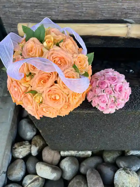 上尾御嶽神社の手水舎