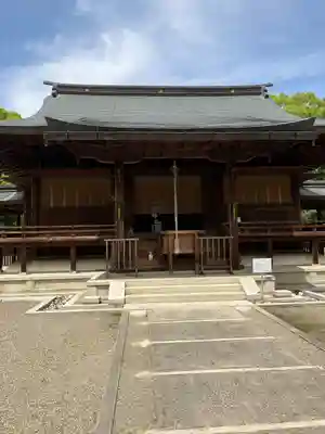 作楽神社の本殿・本堂