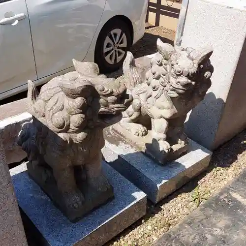 池袋御嶽神社の狛犬
