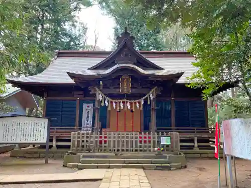 氷川女體神社の本殿