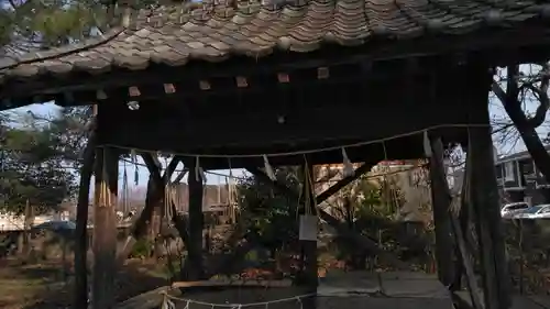 白髭神社の手水舎