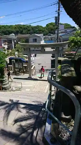 叶神社 (西叶神社)の鳥居