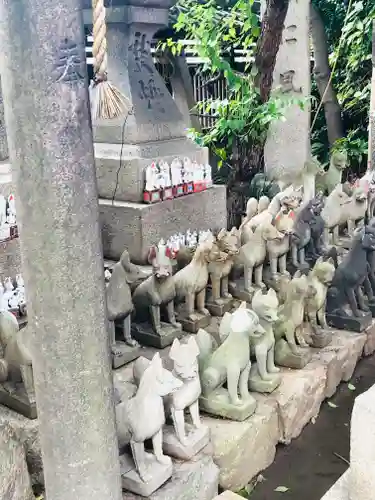 海老江八坂神社の狛犬