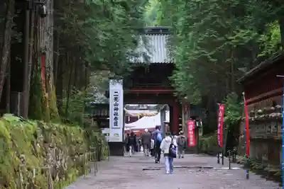 日光二荒山神社の景色