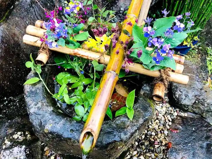 巖島神社の手水舎