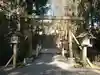 川添神社の鳥居