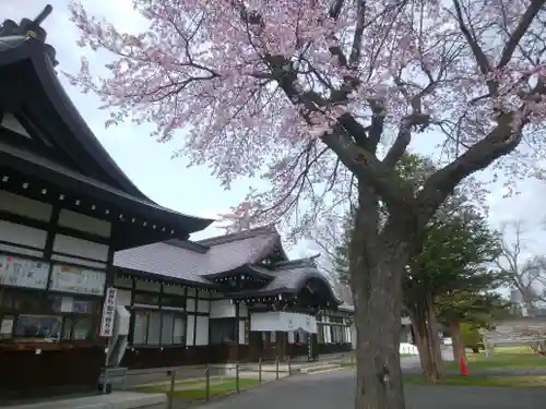 北海道護國神社の庭園