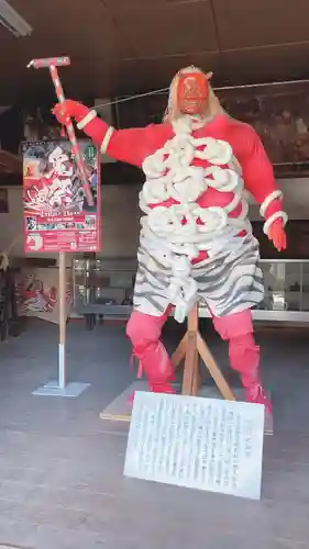 安久美神戸神明社の像