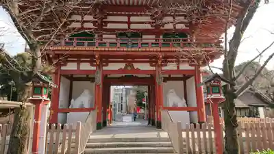 瀧泉寺(目黒不動尊)の山門・神門