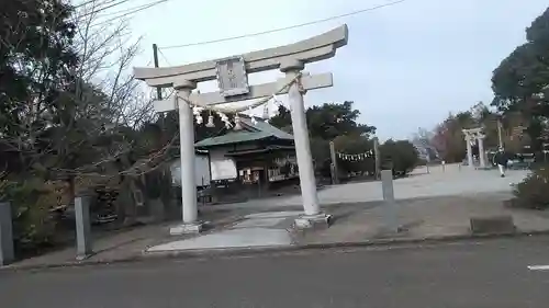 鏡山稲荷神社の鳥居