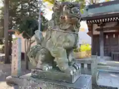 大野台御嶽神社の狛犬