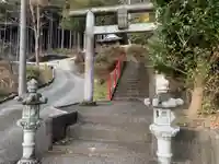 山神社(大淵)の鳥居