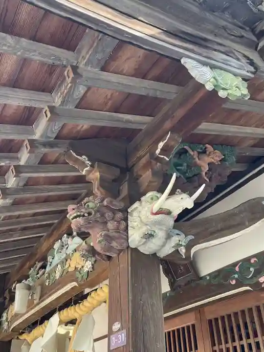 玉泉神社の芸術