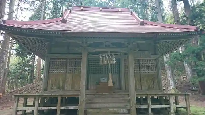 駒形根神社の本殿・本堂