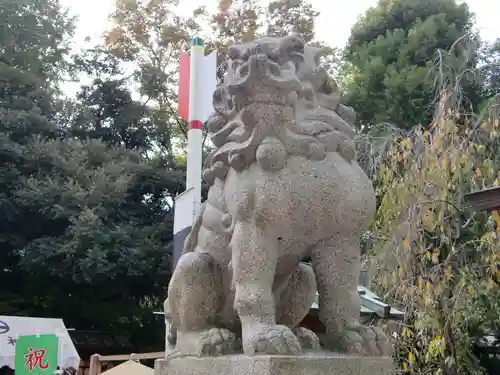 新田神社の狛犬