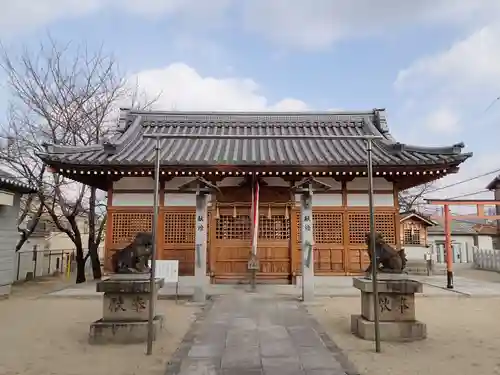 志貴縣主神社の本殿