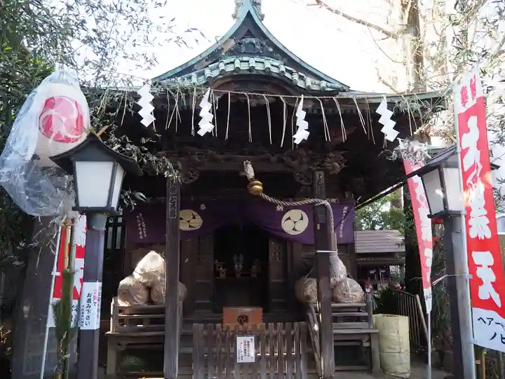 千住本氷川神社の本殿・本堂
