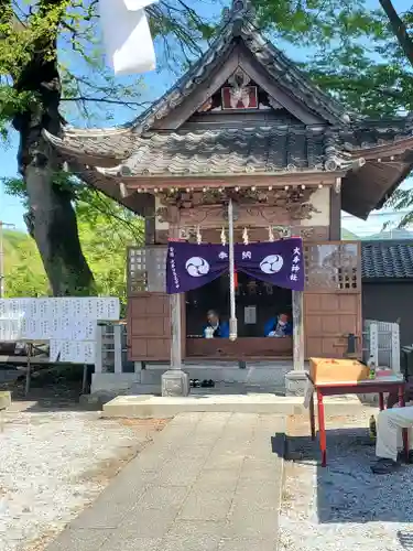 大手神社の本殿