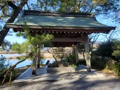 治水神社の手水舎