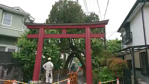 荏柄天神社の鳥居