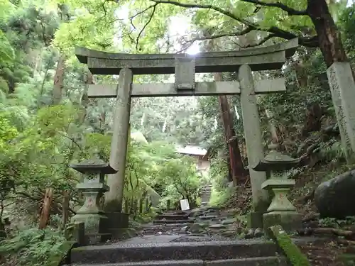 名草厳島神社の鳥居