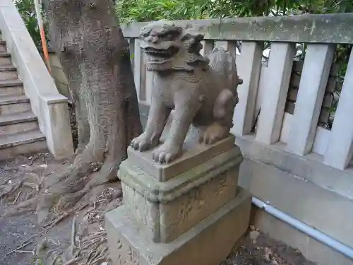 櫻田神社の狛犬